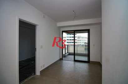 Apartamento com 1 dormitório à venda, 54 m² por R$ 777.000,00 - Boqueirão - Santos/SP