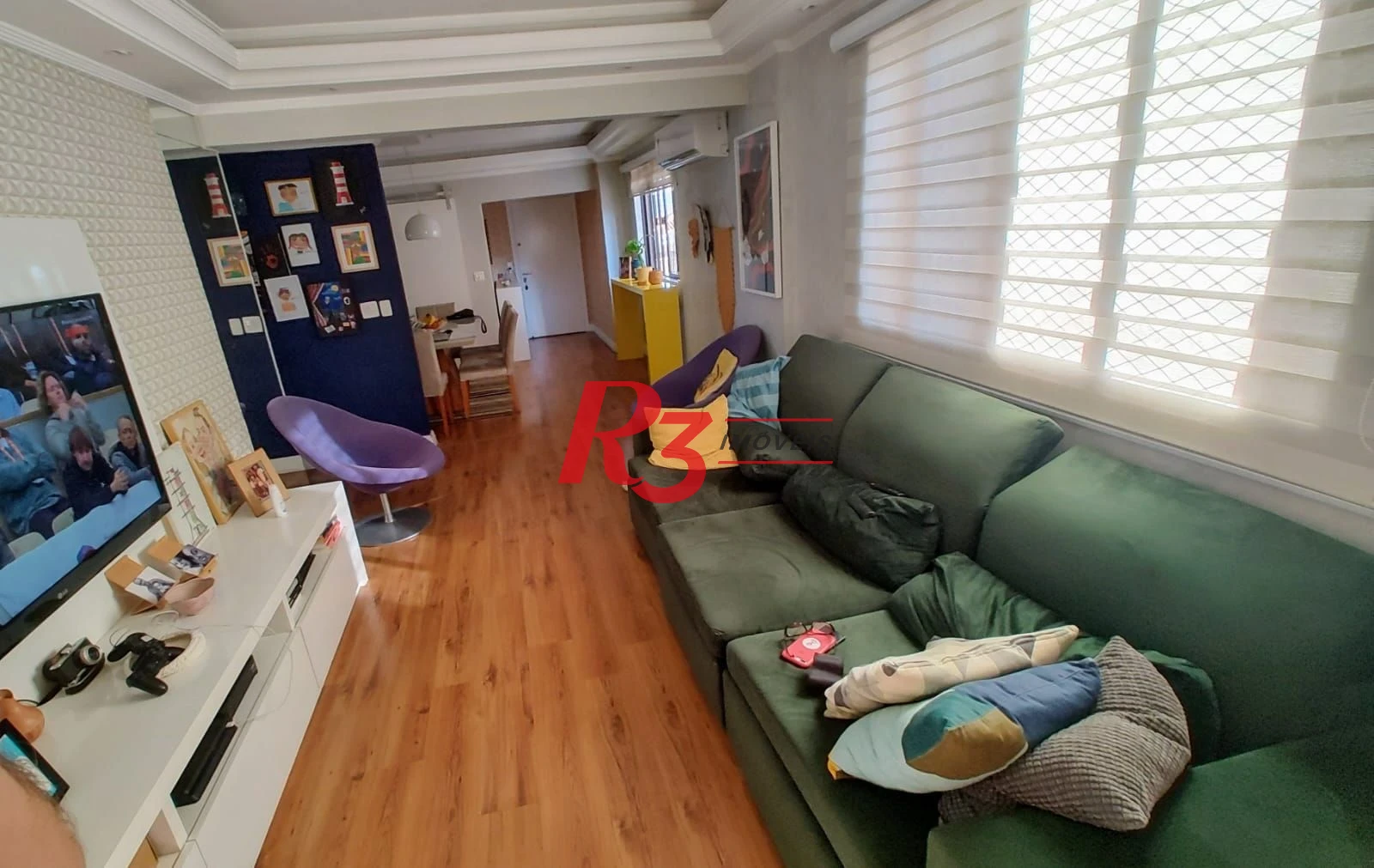 Apartamento com 3 dormitórios à venda, 134 m² por R$ 910.000,00 - Ponta da Praia - Santos/SP