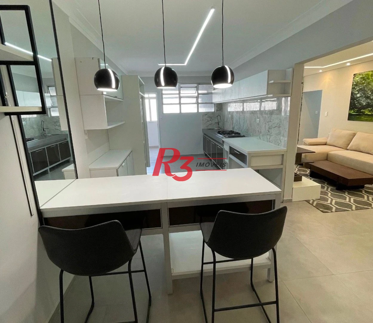 Apartamento, 125 m² - venda por R$ 1.750.000,00 ou aluguel por R$ 8.500,00 - Gonzaga - Santos/SP