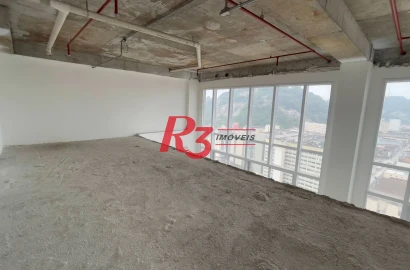 Sala à venda, 188 m² por R$ 1.350.000,00 - Centro - Santos/SP