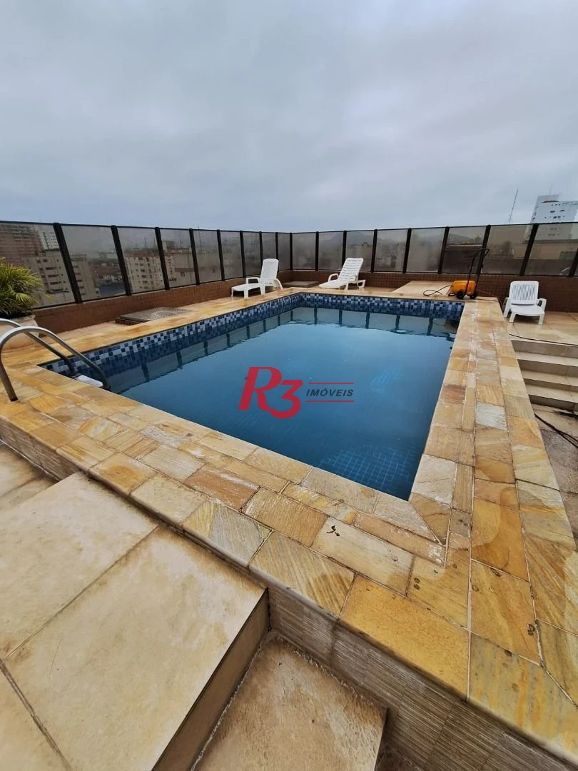 Apartamento com 2 dormitórios à venda, 73 m² por R$ 500.000,00 - Boqueirão - Santos/SP
