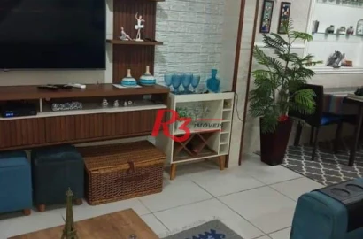 Casa à venda, 265 m² por R$ 744.000,00 - Chico de Paula - Santos/SP