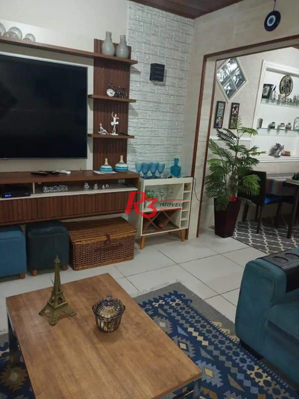 Casa à venda, 265 m² por R$ 744.000,00 - Chico de Paula - Santos/SP