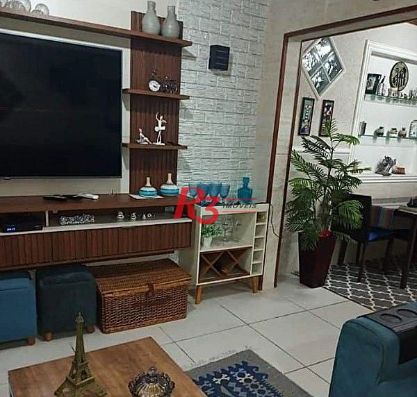 Casa com 2 dormitórios à venda, 365 m² por R$ 615.000,00 - Chico de Paula - Santos/SP