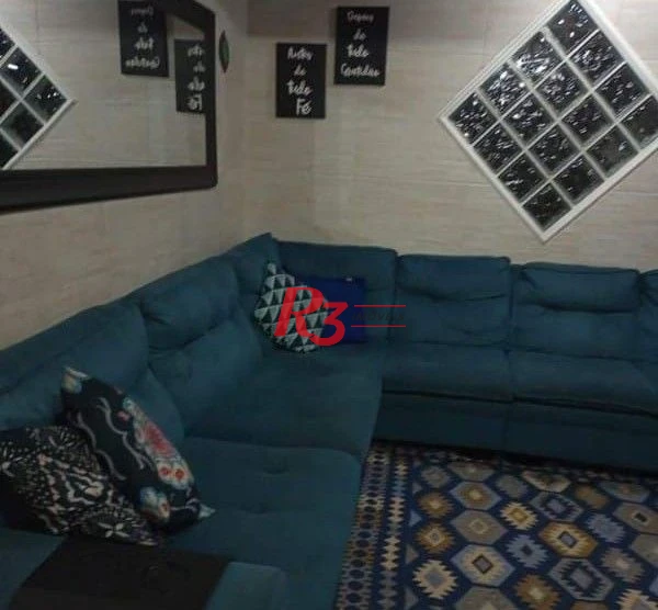 Casa com 2 dormitórios à venda, 365 m² por R$ 615.000,00 - Chico de Paula - Santos/SP
