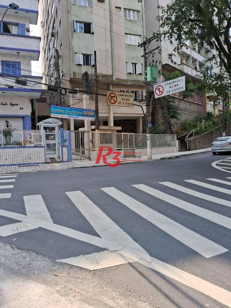 Apartamento à venda, 82 m² por R$ 365.000,00 - José Menino - Santos/SP