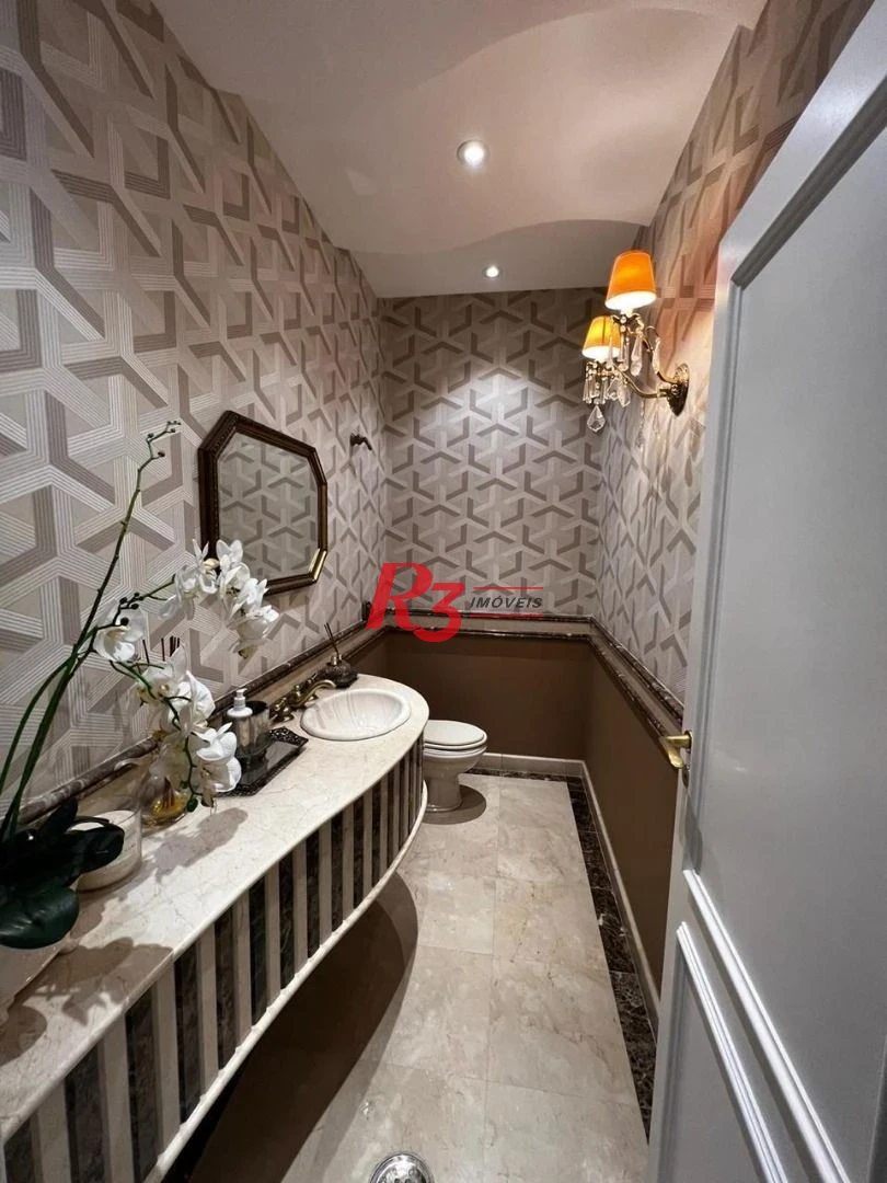 Apartamento com 4 dormitórios à venda, 429 m² por R$ 3.990.000,00 - Gonzaga - Santos/SP