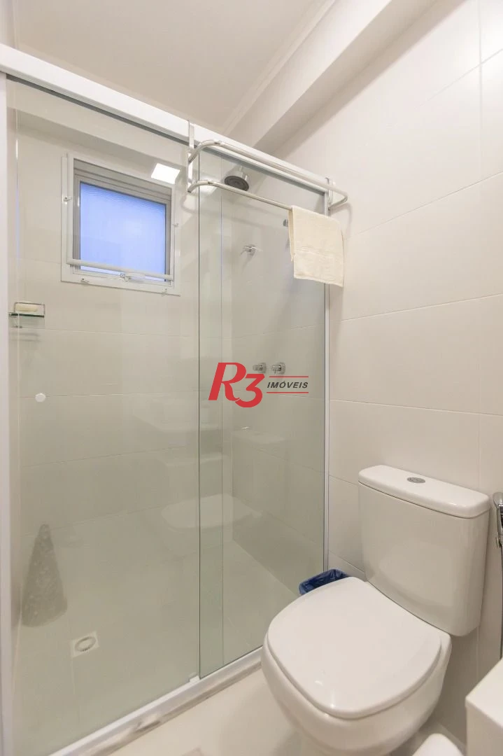 Apartamento com 3 dormitórios para alugar, 99 m² por R$ 12.000,02/mês - Gonzaga - Santos/SP