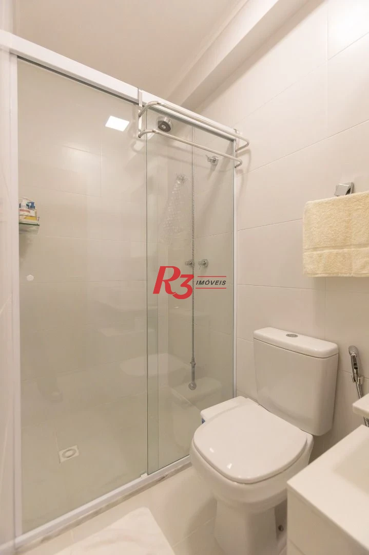Apartamento com 3 dormitórios para alugar, 99 m² por R$ 12.000,02/mês - Gonzaga - Santos/SP