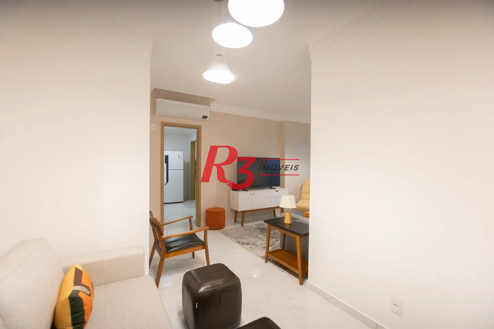 Apartamento com 3 dormitórios para alugar, 99 m² por R$ 12.000,02/mês - Gonzaga - Santos/SP