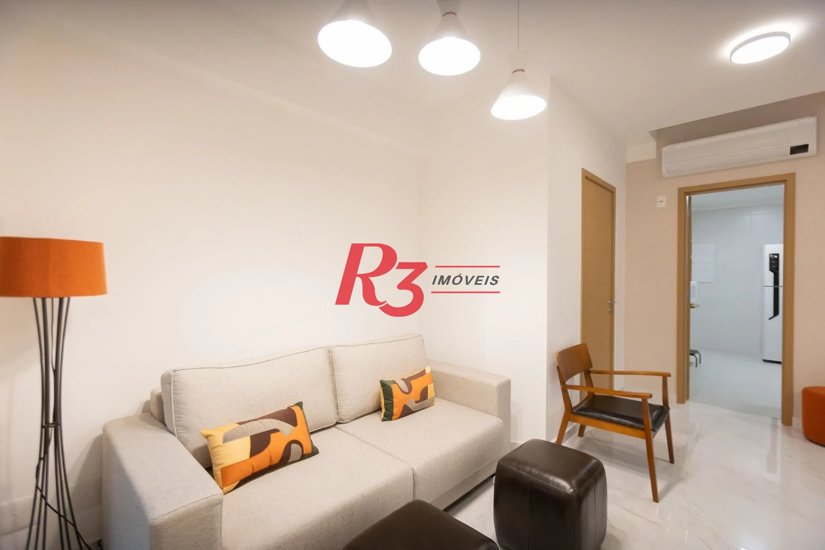 Apartamento com 3 dormitórios para alugar, 99 m² por R$ 12.000,02/mês - Gonzaga - Santos/SP