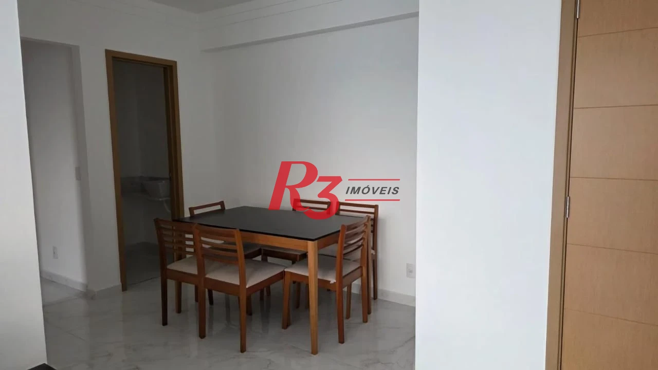 Apartamento com 3 dormitórios para alugar, 99 m² por R$ 12.000,02/mês - Gonzaga - Santos/SP