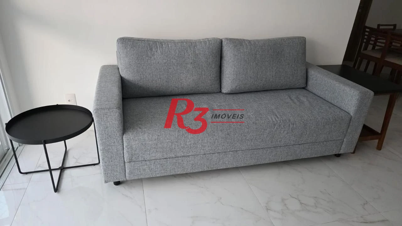 Apartamento com 3 dormitórios para alugar, 99 m² por R$ 12.000,02/mês - Gonzaga - Santos/SP