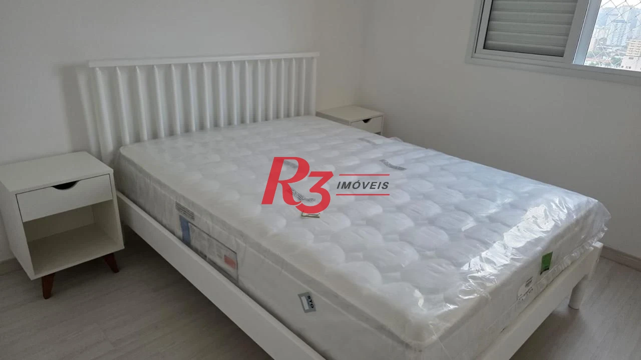 Apartamento com 3 dormitórios para alugar, 99 m² por R$ 12.000,02/mês - Gonzaga - Santos/SP