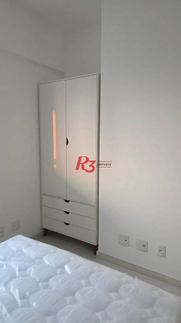 Apartamento com 3 dormitórios para alugar, 99 m² por R$ 12.000,02/mês - Gonzaga - Santos/SP