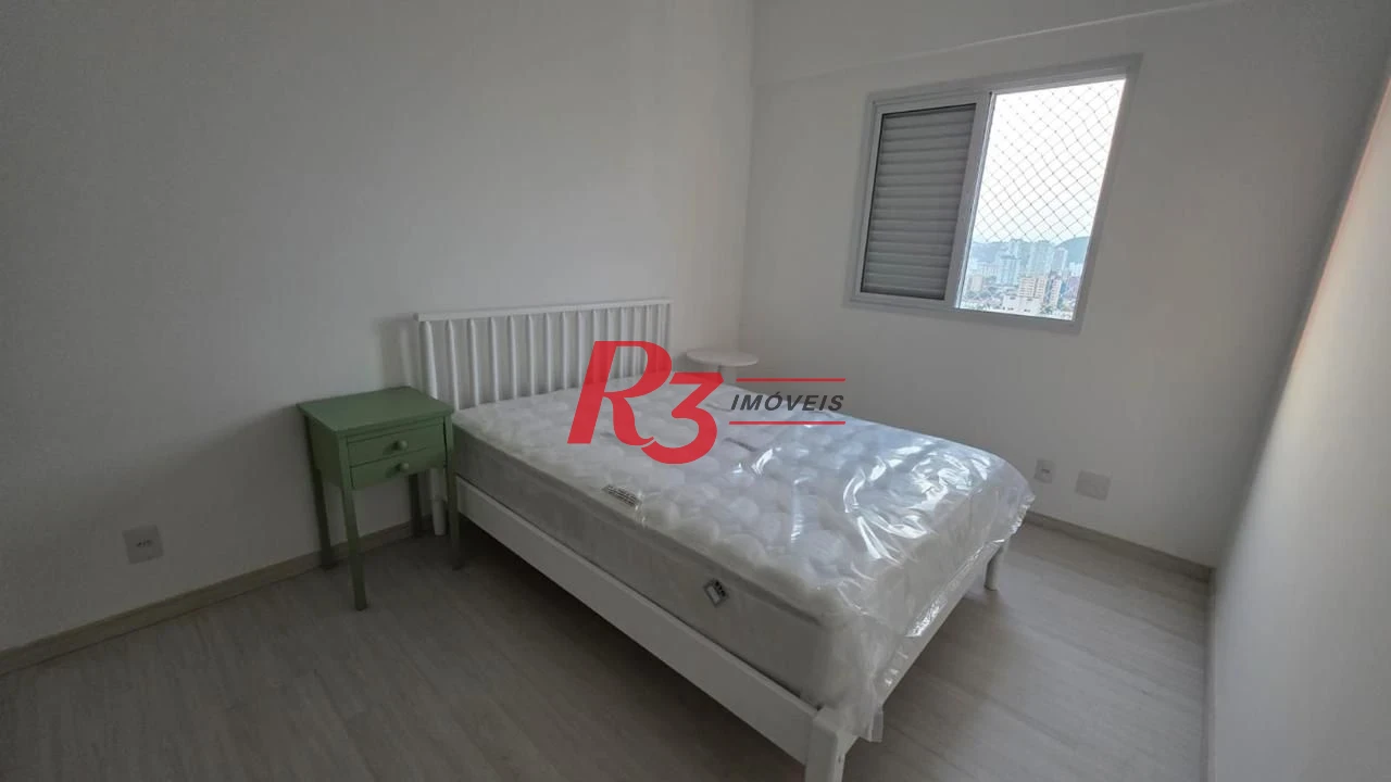 Apartamento com 3 dormitórios para alugar, 99 m² por R$ 12.000,02/mês - Gonzaga - Santos/SP