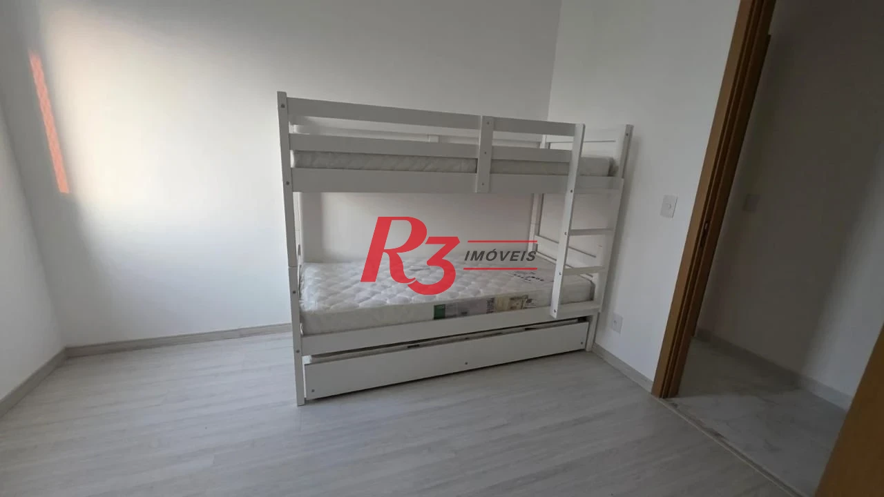 Apartamento com 3 dormitórios para alugar, 99 m² por R$ 12.000,02/mês - Gonzaga - Santos/SP