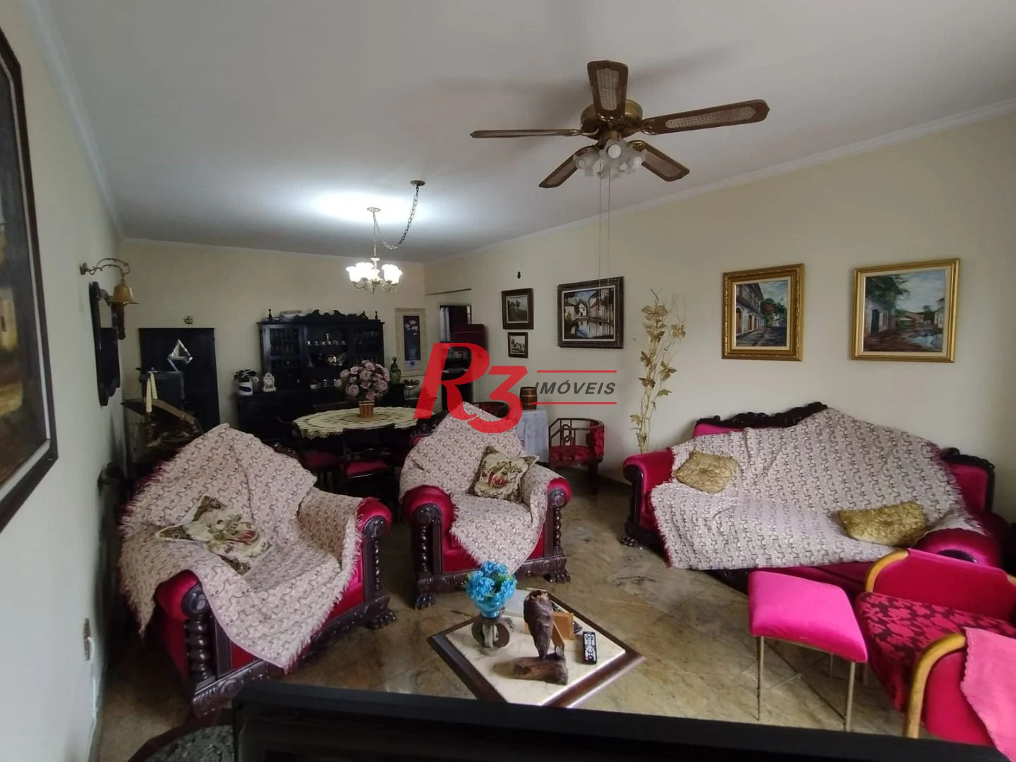 Apartamento com 3 dormitórios à venda, 160 m² por R$ 1.015.000,00 - Ponta da Praia - Santos/SP