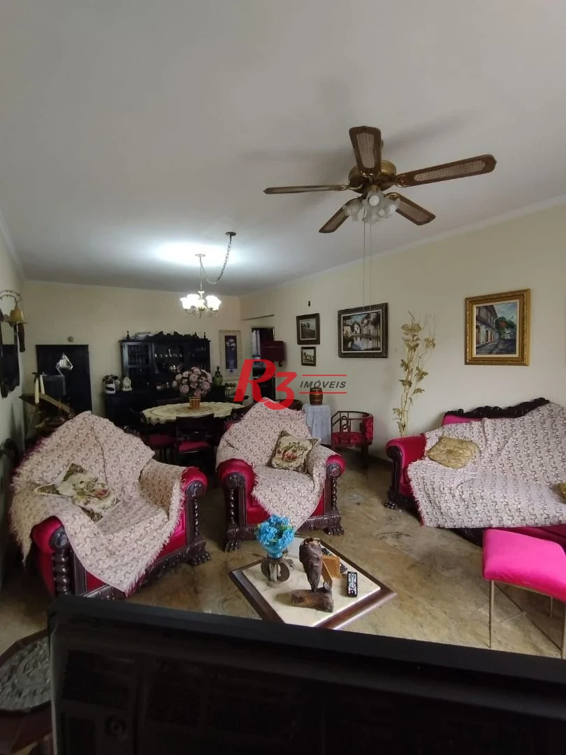 Apartamento com 3 dormitórios à venda, 160 m² por R$ 1.015.000,00 - Ponta da Praia - Santos/SP