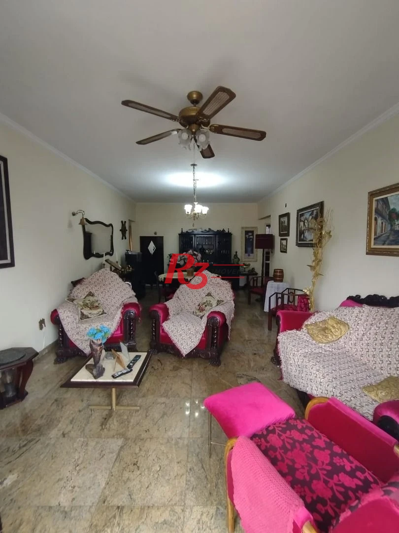 Apartamento com 3 dormitórios à venda, 160 m² por R$ 1.015.000,00 - Ponta da Praia - Santos/SP