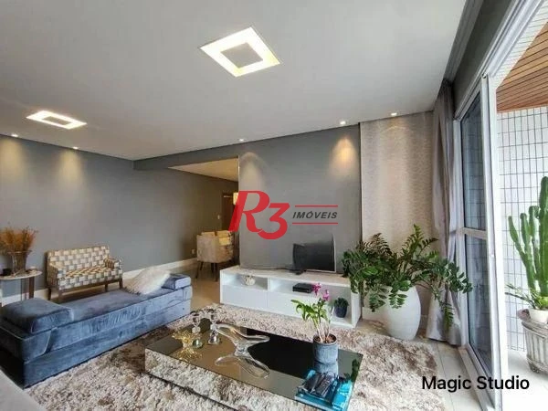 Apartamento à venda, 180 m² por R$ 2.450.000,00 - Aparecida - Santos/SP