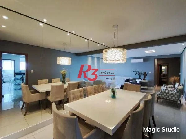 Apartamento à venda, 180 m² por R$ 2.450.000,00 - Aparecida - Santos/SP