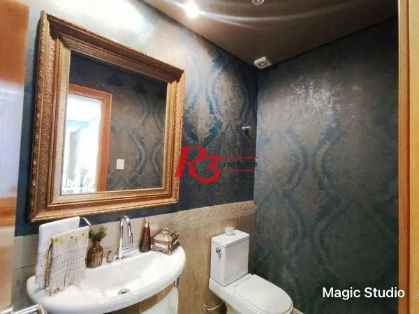 Apartamento à venda, 180 m² por R$ 2.450.000,00 - Aparecida - Santos/SP