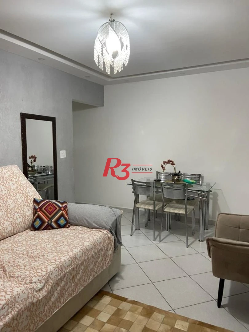 Apartamento com 1 dormitório à venda, 55 m² por R$ 320.000,00 - Macuco - Santos/SP