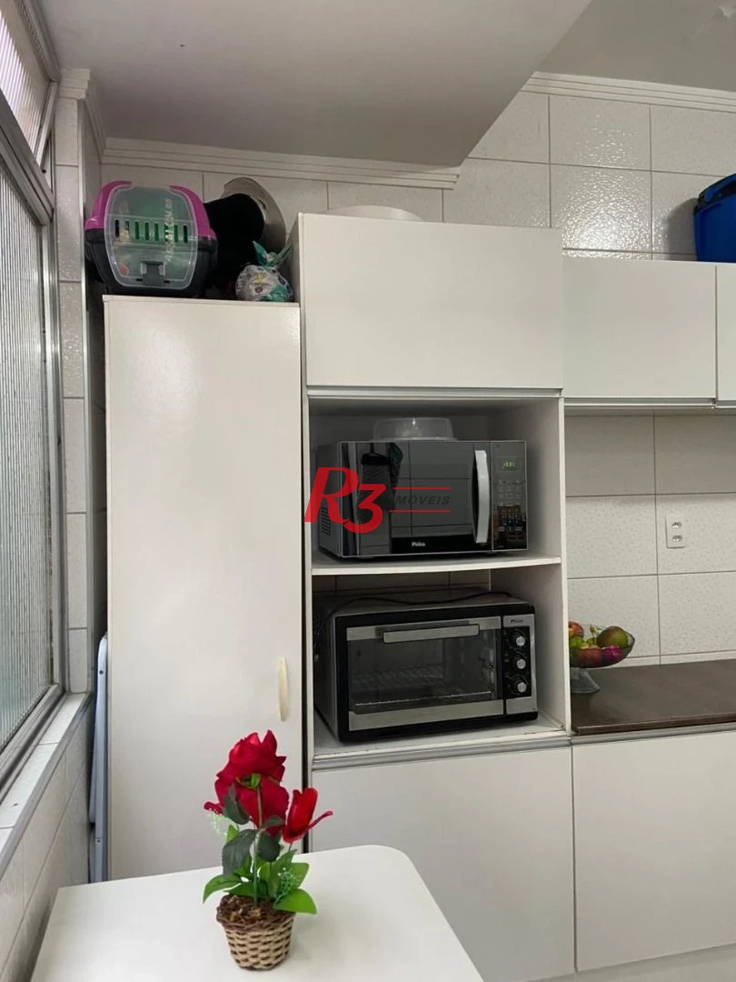 Apartamento com 1 dormitório à venda, 55 m² por R$ 320.000,00 - Macuco - Santos/SP