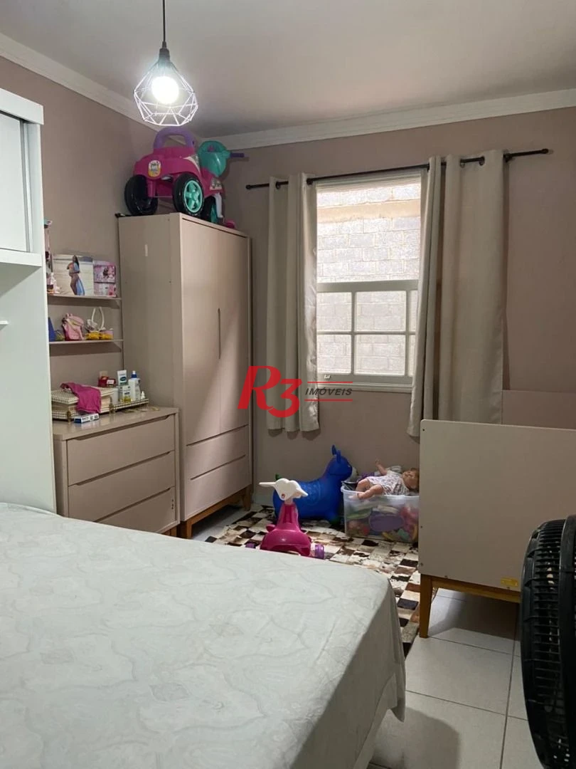 Apartamento com 1 dormitório à venda, 55 m² por R$ 320.000,00 - Macuco - Santos/SP