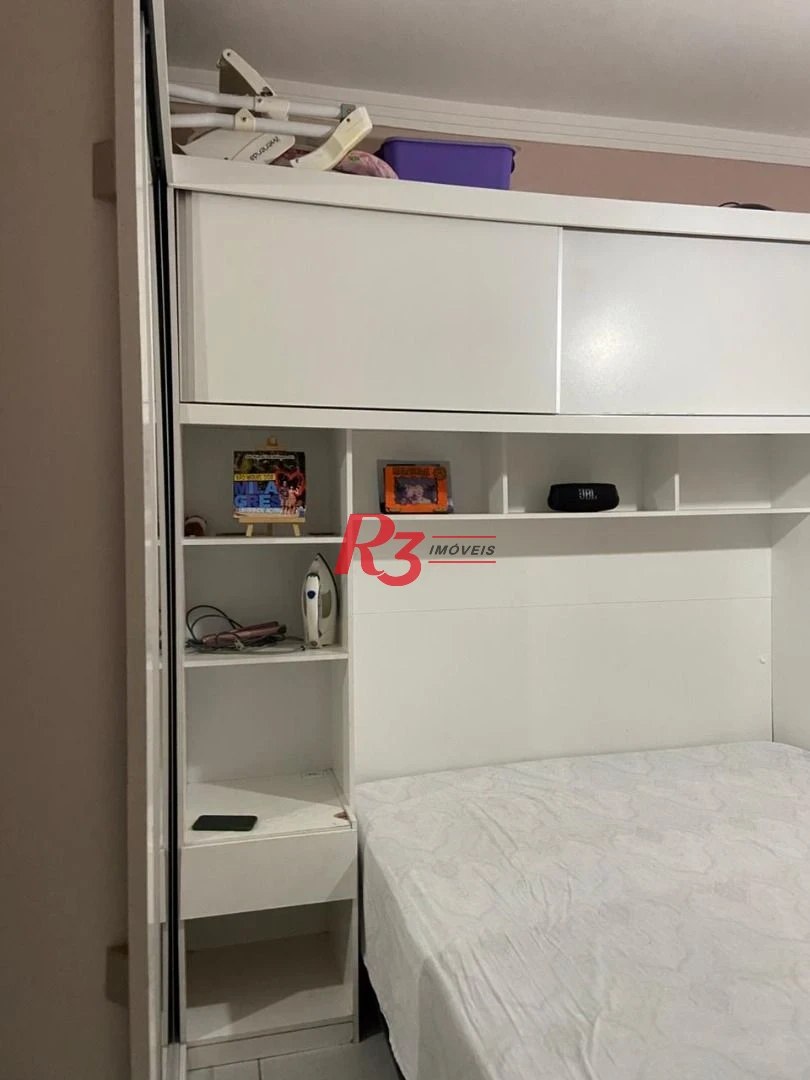 Apartamento com 1 dormitório à venda, 55 m² por R$ 320.000,00 - Macuco - Santos/SP
