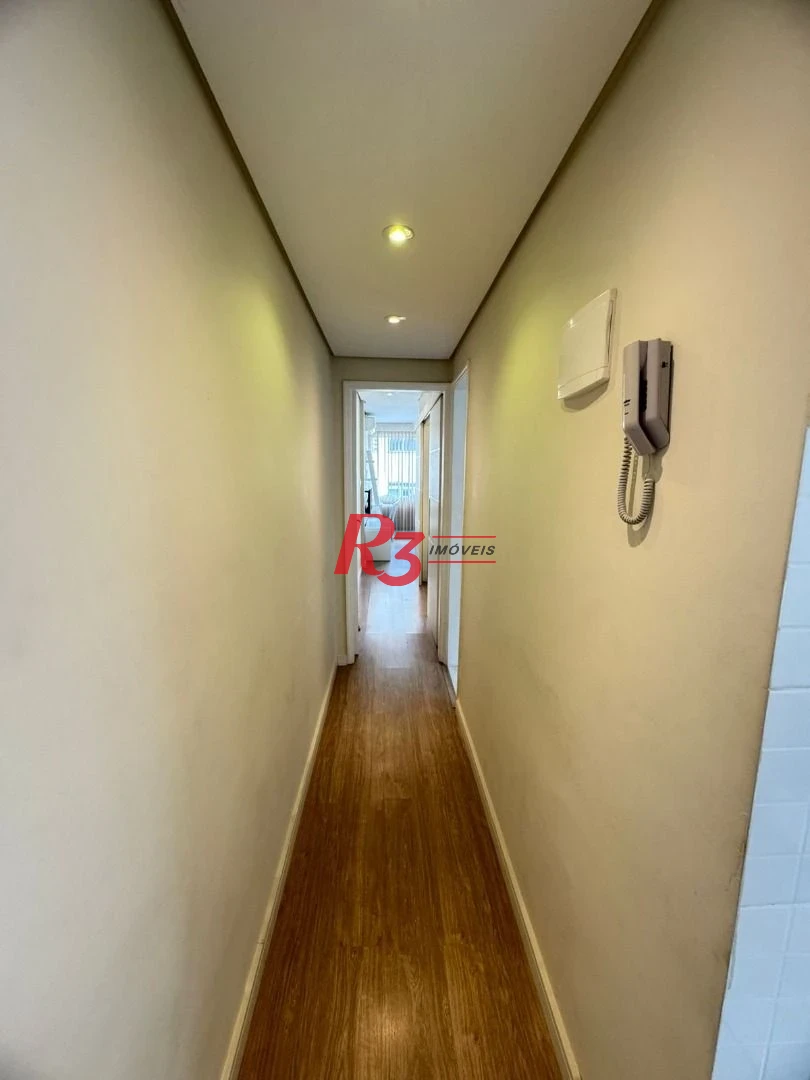 Apartamento com 1 dormitório à venda, 44 m² por R$ 360.000,00 - Gonzaga - Santos/SP