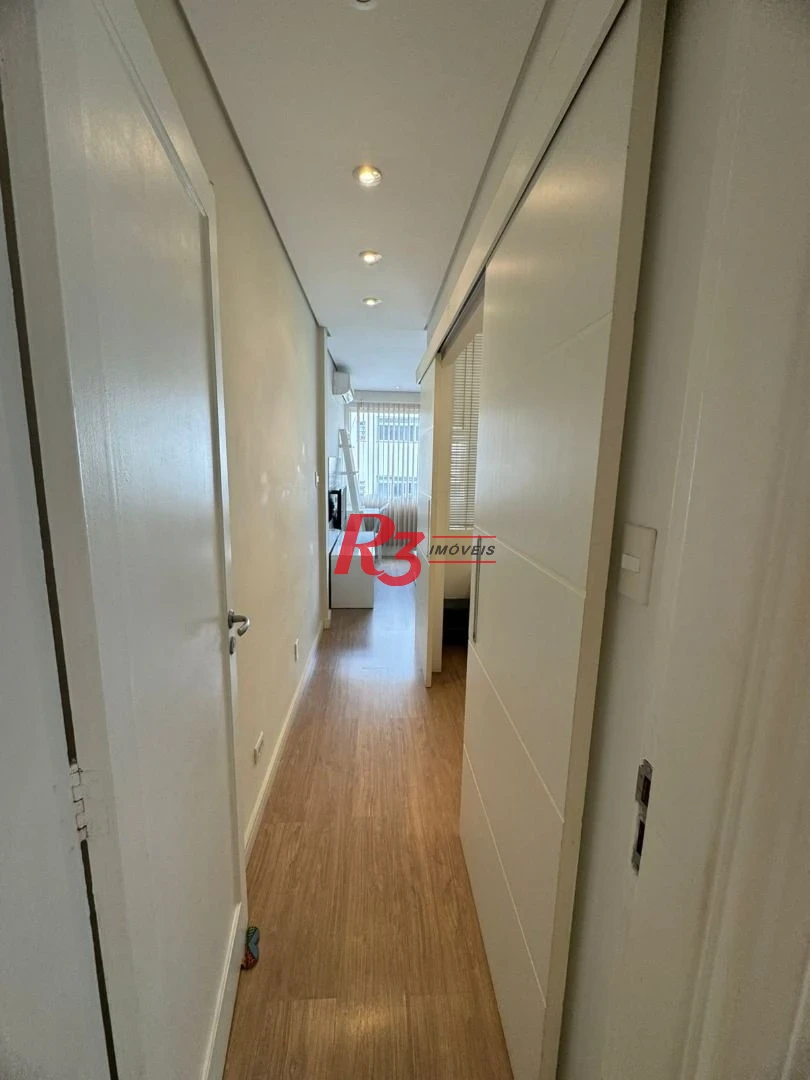 Apartamento com 1 dormitório à venda, 44 m² por R$ 360.000,00 - Gonzaga - Santos/SP