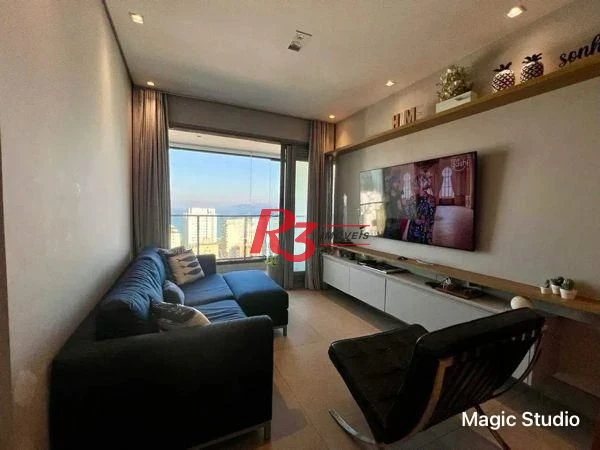 Apartamento à venda, 88 m² por R$ 1.700.000,00 - Aparecida - Santos/SP