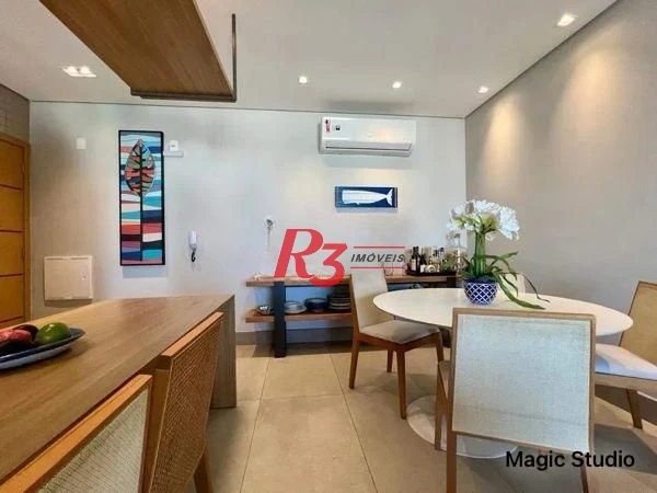 Apartamento à venda, 88 m² por R$ 1.700.000,00 - Aparecida - Santos/SP