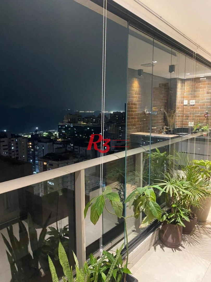 Apartamento à venda, 88 m² por R$ 1.700.000,00 - Aparecida - Santos/SP