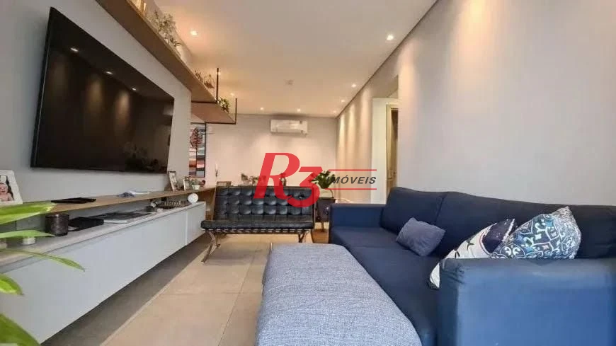 Apartamento com 2 dormitórios à venda, 88 m² por R$ 1.590.000,00 - Aparecida - Santos/SP