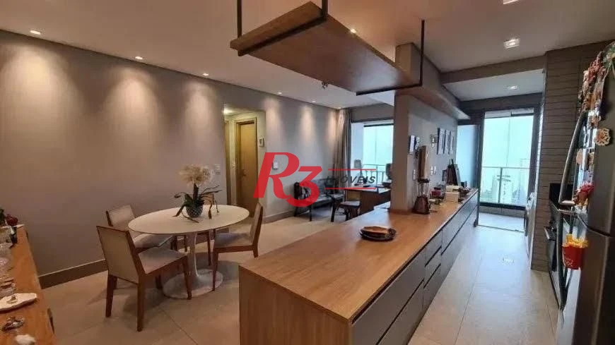 Apartamento com 2 dormitórios à venda, 88 m² por R$ 1.590.000,00 - Aparecida - Santos/SP