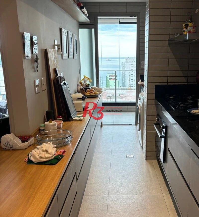 Apartamento com 2 dormitórios à venda, 88 m² por R$ 1.590.000,00 - Aparecida - Santos/SP