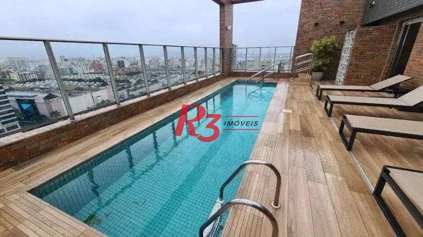 Apartamento com 2 dormitórios à venda, 88 m² por R$ 1.590.000,00 - Aparecida - Santos/SP