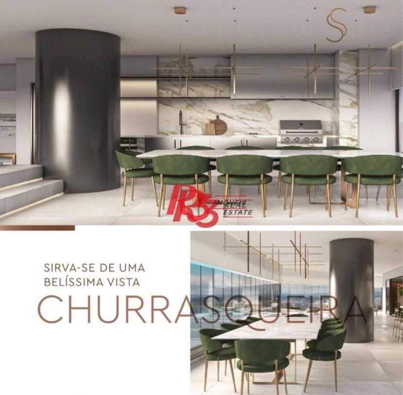 Apartamento à venda, 501 m² por R$ 11.900.000,00 - Ponta da Praia - Santos/SP