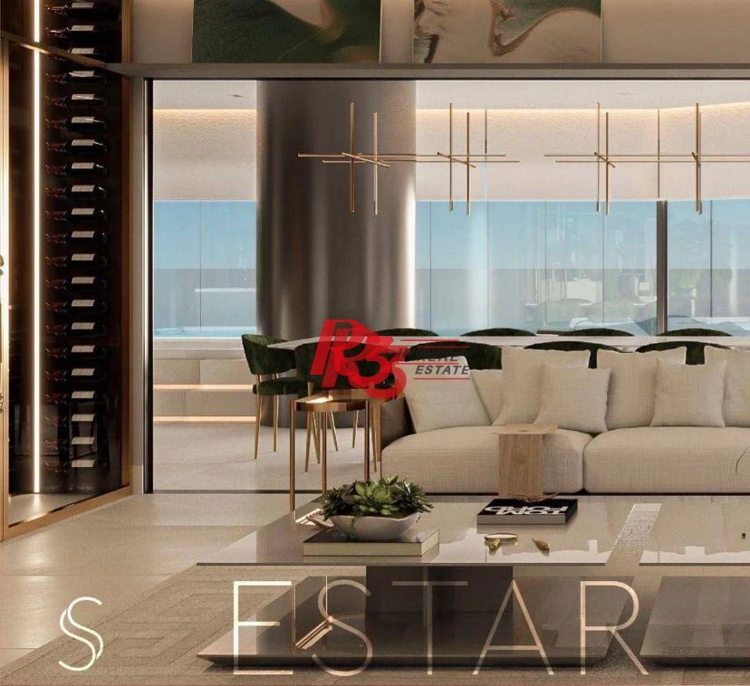 Apartamento à venda, 501 m² por R$ 11.900.000,00 - Ponta da Praia - Santos/SP