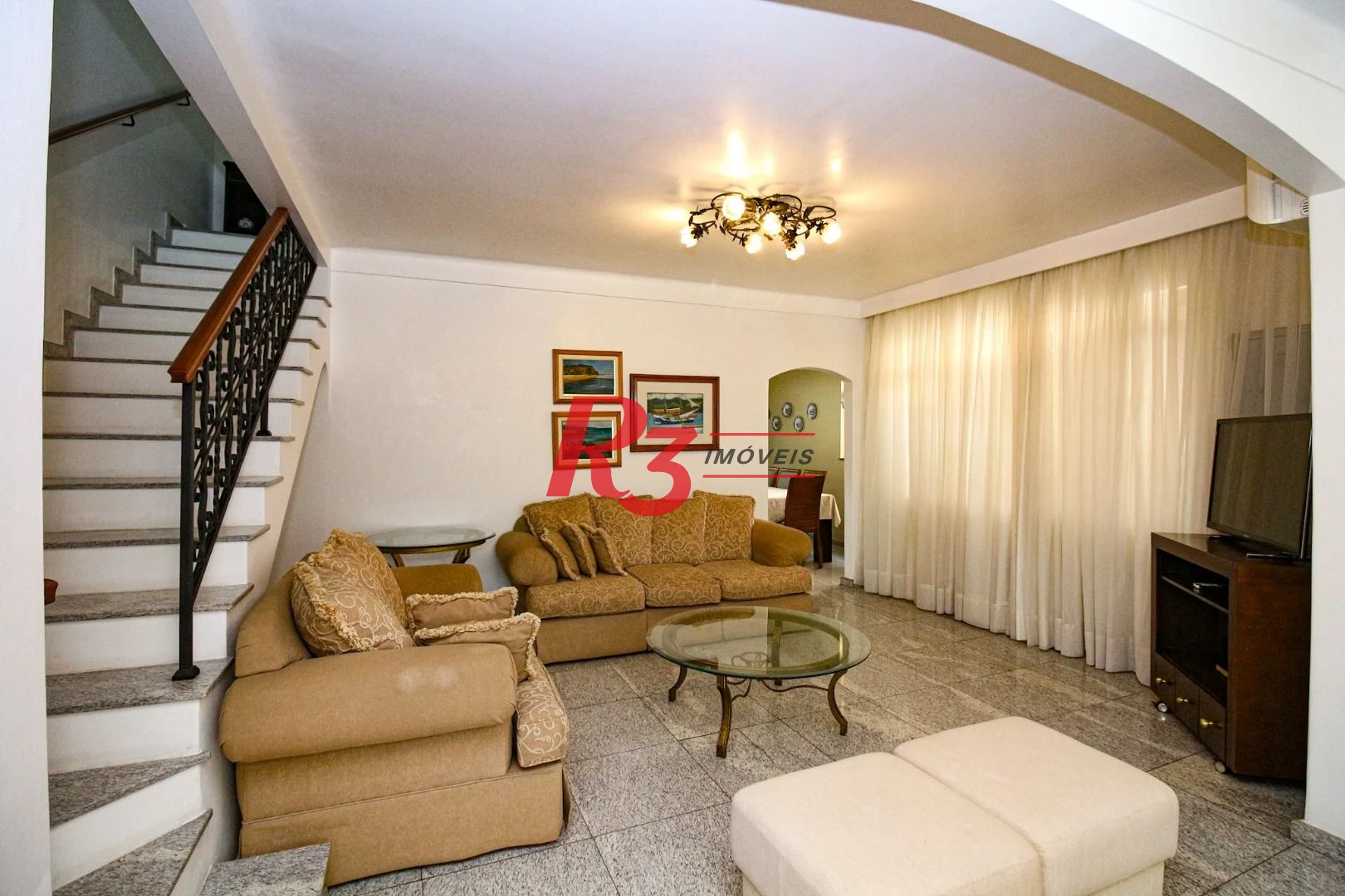Casa com 3 quartos à venda, 180 m² por R$ 1.730.000 - Ponta da Praia - Santos/SP