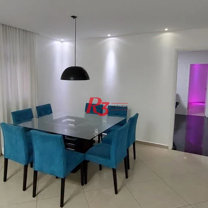 Apartamento com 3 dormitórios, 120 m² - venda por R$ 750.000,00 ou aluguel por R$ 8.700,00/mês - Barra Funda - Guarujá/SP