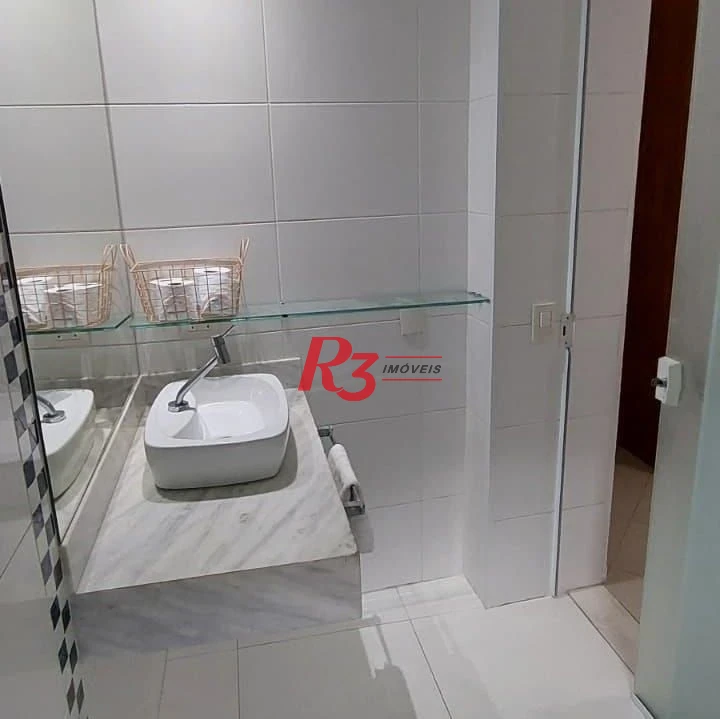 Apartamento com 3 dormitórios, 120 m² - venda por R$ 750.000,00 ou aluguel por R$ 8.700,00/mês - Barra Funda - Guarujá/SP