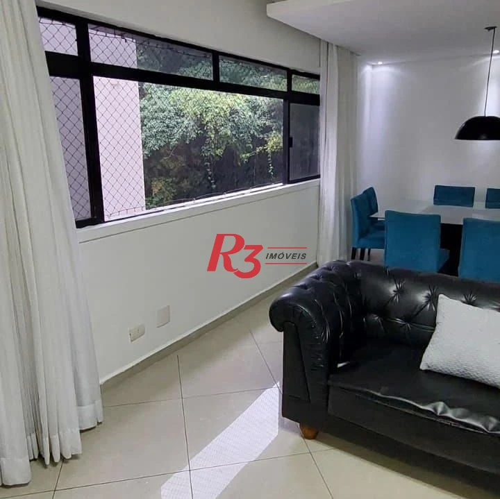 Apartamento com 3 dormitórios, 120 m² - venda por R$ 750.000,00 ou aluguel por R$ 8.700,00/mês - Barra Funda - Guarujá/SP