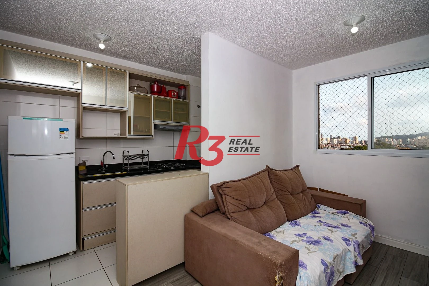 Apartamento com 2 dormitórios para alugar, 60 m² por R$ 3.000,02/mês - Castelo - Santos/SP