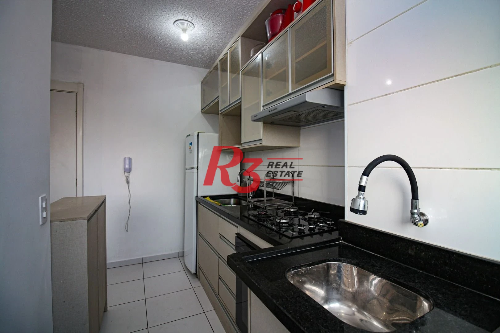 Apartamento com 2 dormitórios para alugar, 60 m² por R$ 3.000,02/mês - Castelo - Santos/SP