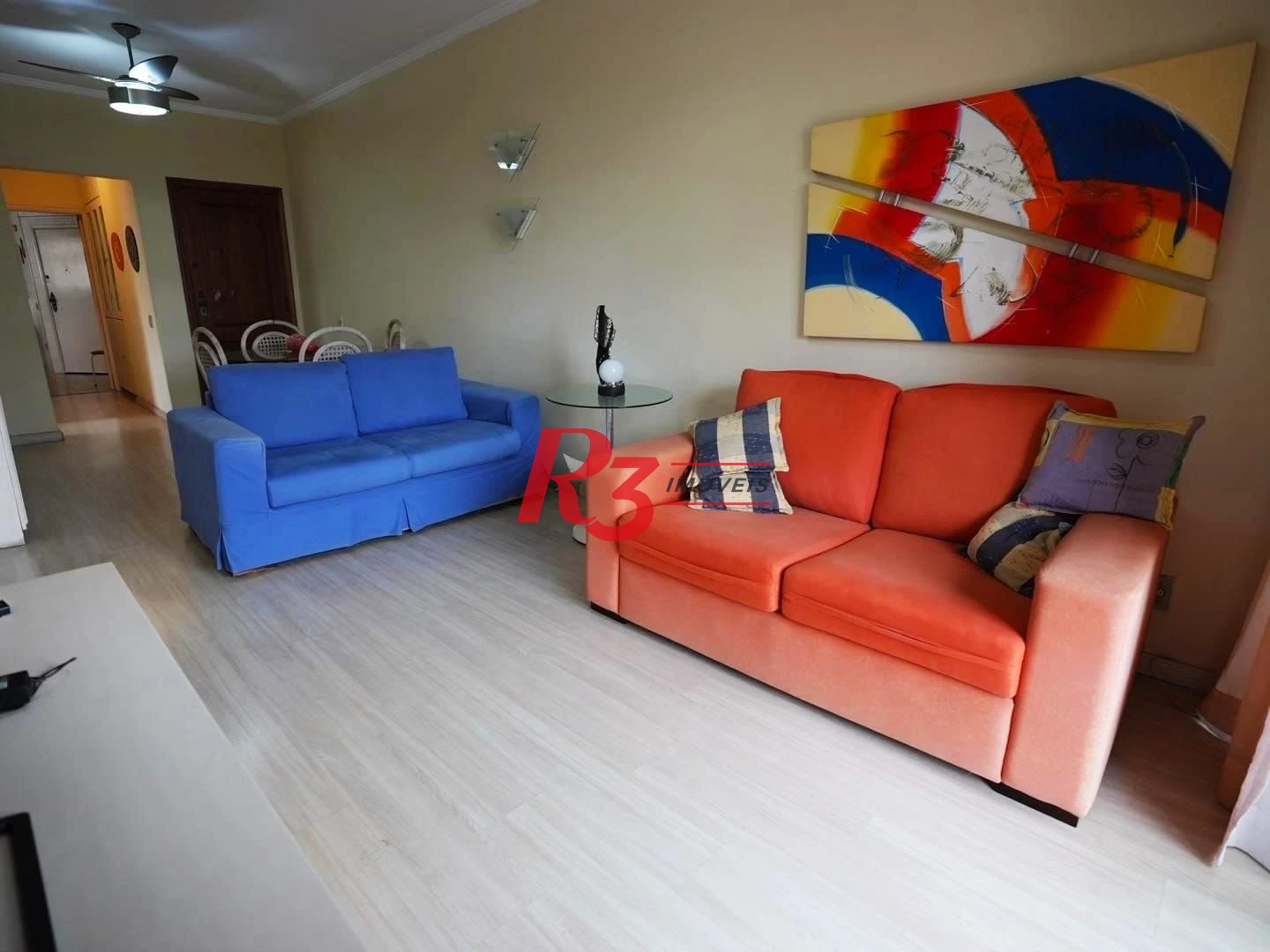 Apartamento com 3 dormitórios à venda, 114 m² por R$ 690.000,00 - Boqueirão - Santos/SP
