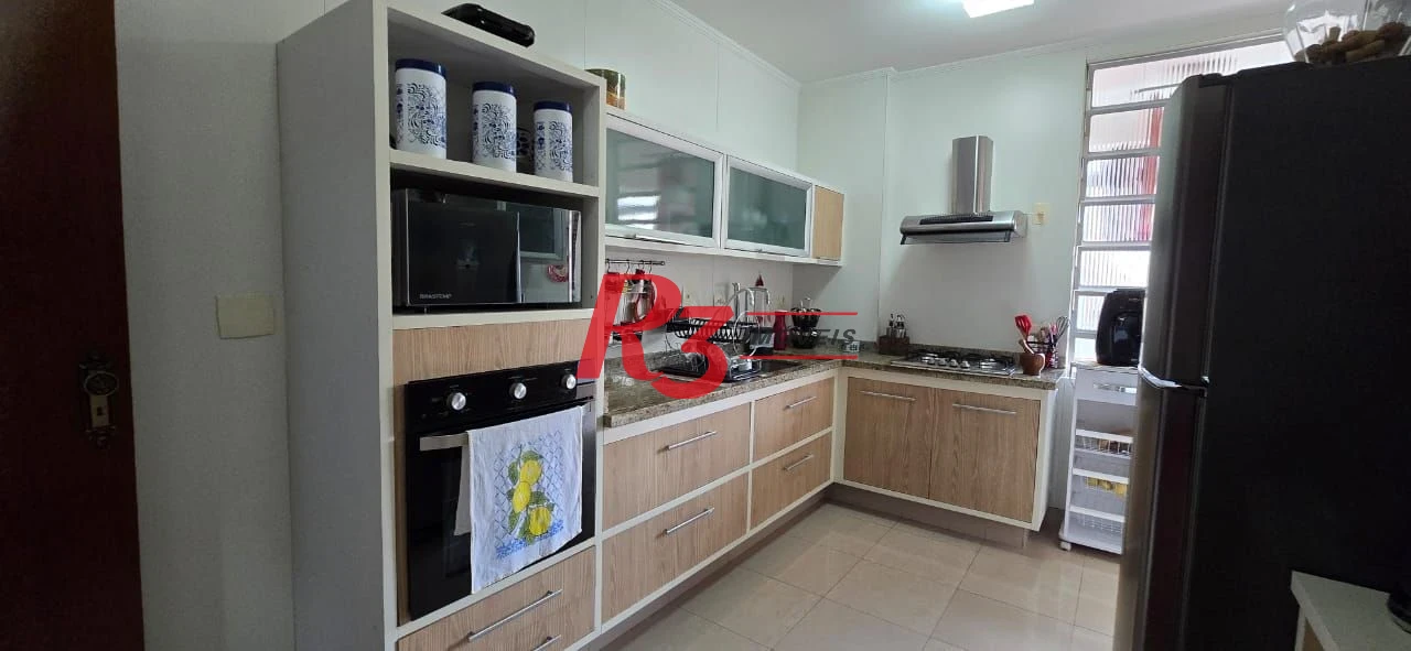 Apartamento com 2 dormitórios à venda, 97 m² por R$ 700.000,00 - Gonzaga - Santos/SP